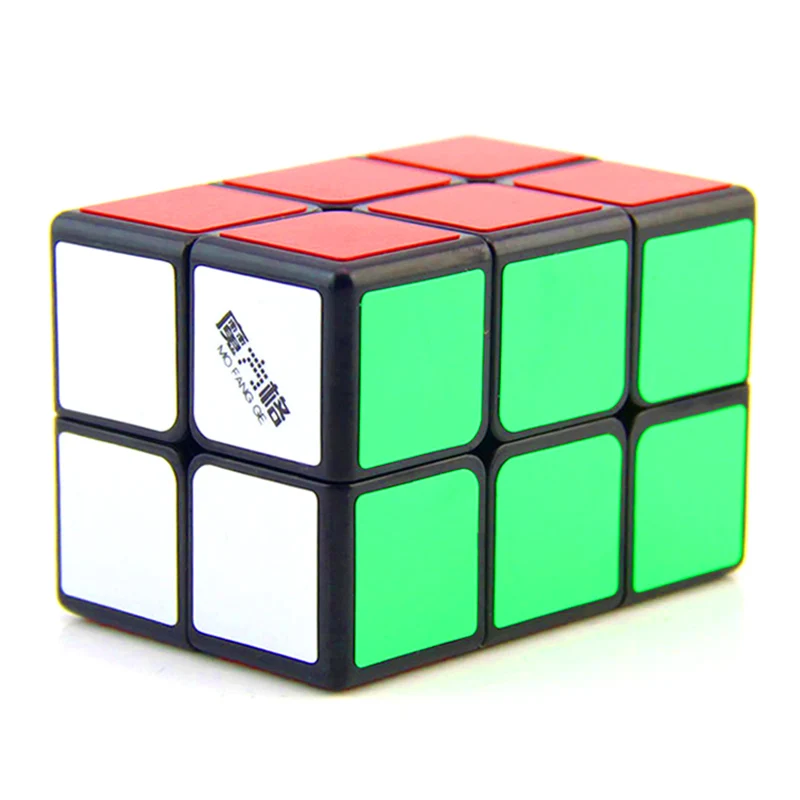 Black QiYi Mofangge 2x2x3 куб мини скорость для магического блока Игра Головоломка Neo Cubo Magico антистресс детские образовательные игрушки - Цвет: Black