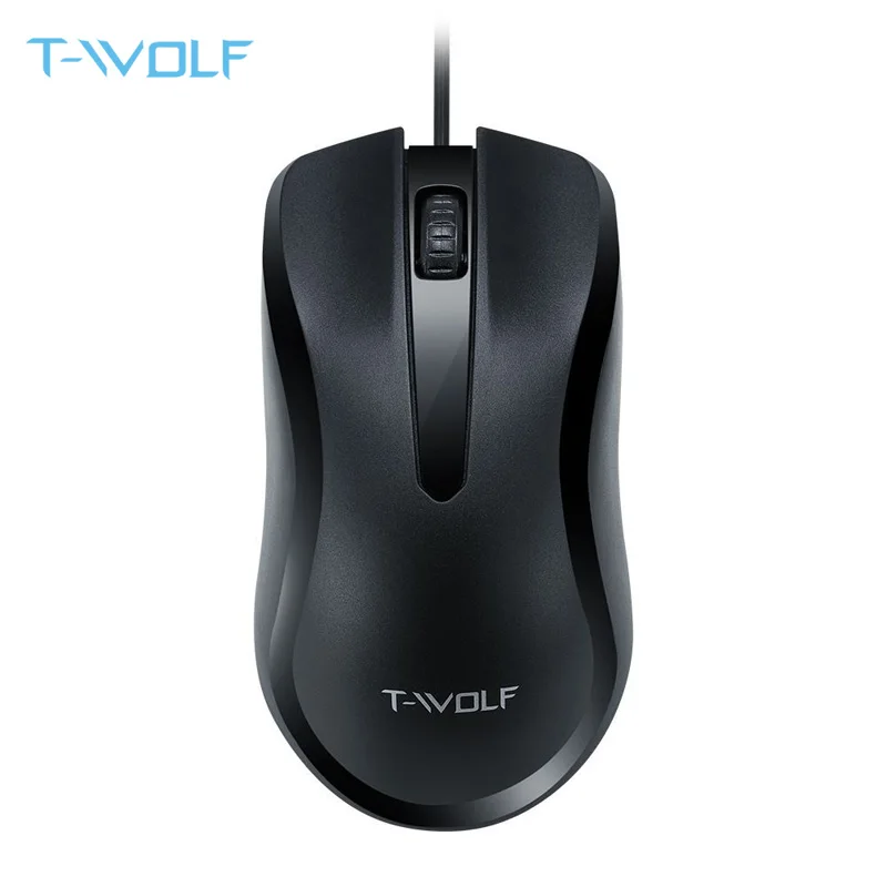 Ratón óptico V12 para ordenador, 1000 DPI, USB clásico con cable, ergonómico, clic silencioso para PC, ordenador portátil, escritorio y portátil