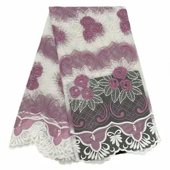 

wholesale 5yards latest rhinestones african milk silk lace water soluble chemical lace fabric,high quality african cord lace