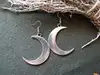 Crescent Moon earrings mystic gothic jewelry Lunar witch celtic Pagan Wiccan luna Moon phase witchy Goddess Fashion woman gift ► Photo 3/5