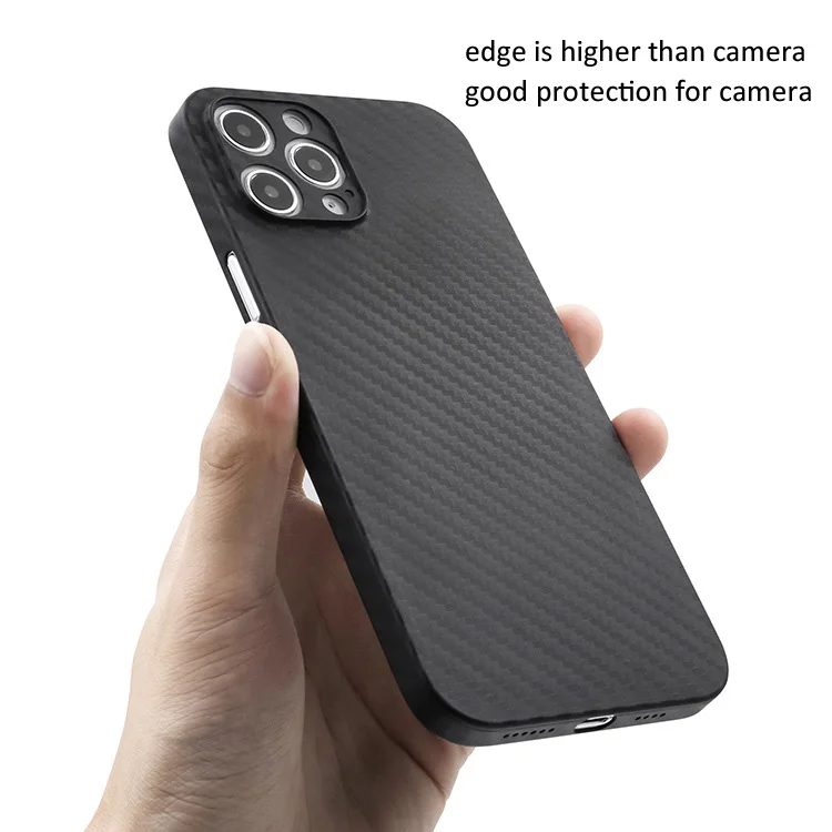 best case for iphone 12 pro Carbon Fiber Case For iPhone 13 12 Pro Max mini Ultrathin PP 0.4mm matte Frosted Super Thin Ultra Thin Plastic Protective Cover iphone 12 pro waterproof case