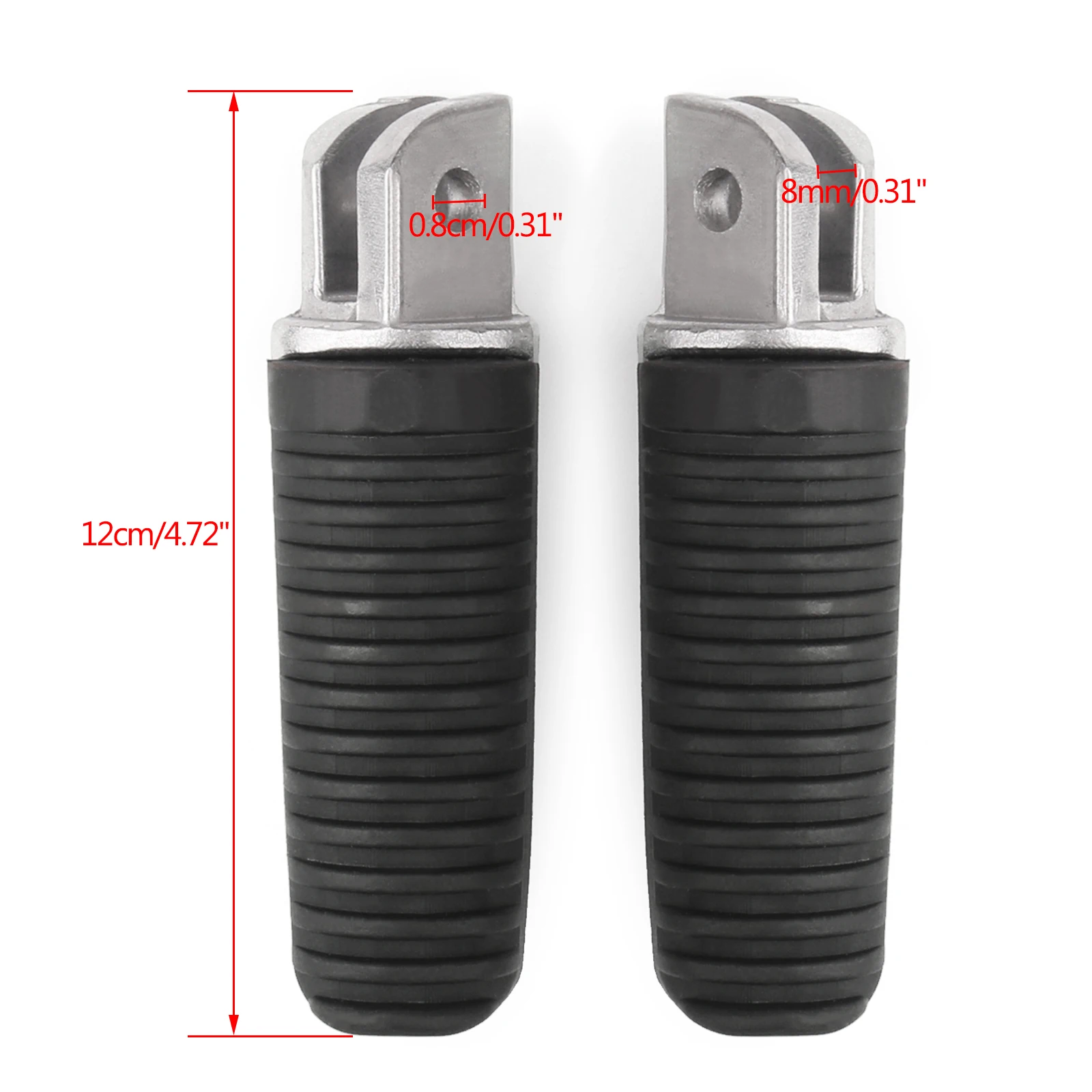 Areyourshop для Yamaha BT1100 FJ1200 FJR1300 FZ1-N FZ400 FZS1000 XJ400 FZ6R SRV250 FZX750 YZF600R спереди и сзади подножки для ног