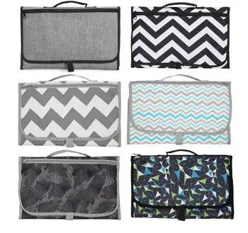 

New 3 in 1 Waterproof Changing Pad Diaper Travel Multifunction Portable Baby Mat Clean Hand Folding Diaper Bag