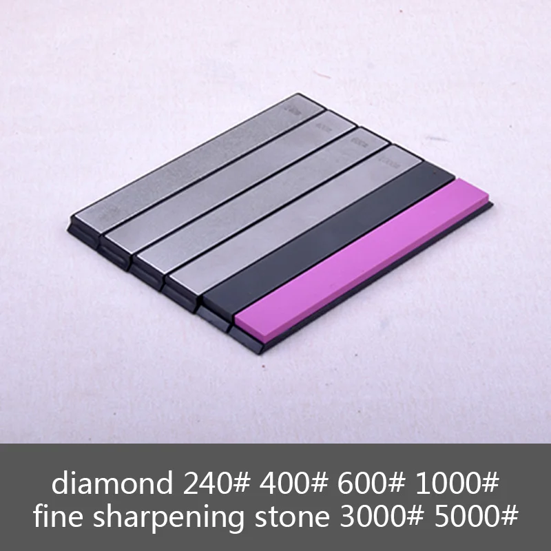 120-3000-10000 зернистость ruixin pro точилка для ножей Профессиональная фиксированная система заточки точильный камень система заточки ножей - Цвет: 6stones(4D2F)