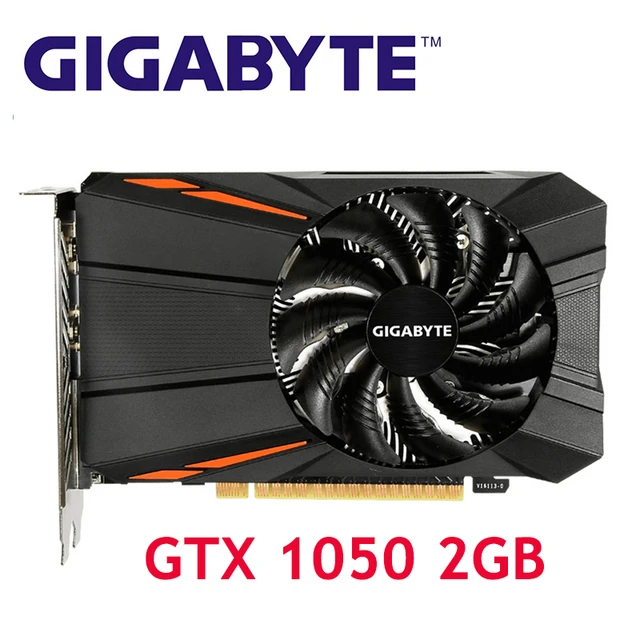 Gigabyte-nvidiaビデオカード用gtx1050グラフィックカード,2gb,1050 ...