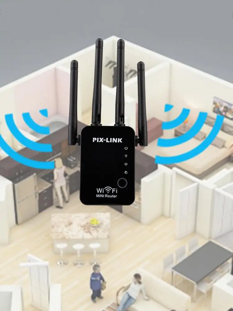 Wavlink AC1200 wifi ретранслятор/маршрутизатор/точка доступа беспроводной диапазон Wi-Fi расширитель wifi усилитель сигнала с внешними антеннами Горячая