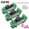 GEYA 1 Channel Relay Module AC/DC 24V 12V 230VAC Din Rail Mounted GSM Relay Control Timer Module ► Photo 1/6