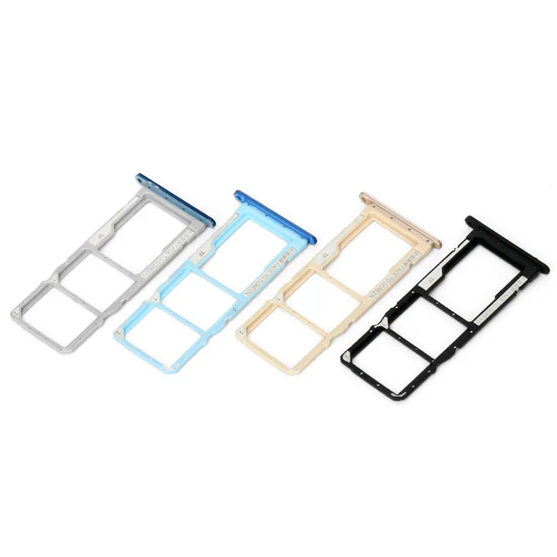 Redmi7A-adaptadores de tarjetas Sim para Xiaomi Redmi 7A, bandeja toma ranura para teléfono, reemplazo de piezas de carcasa de reparación