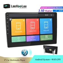 LeeKooLuu " Автомагнитола 2din Android мультимедийный плеер gps навигация Авторадио Bluetooth wifi MirrorLink радио Stero 1+ 16G аудио