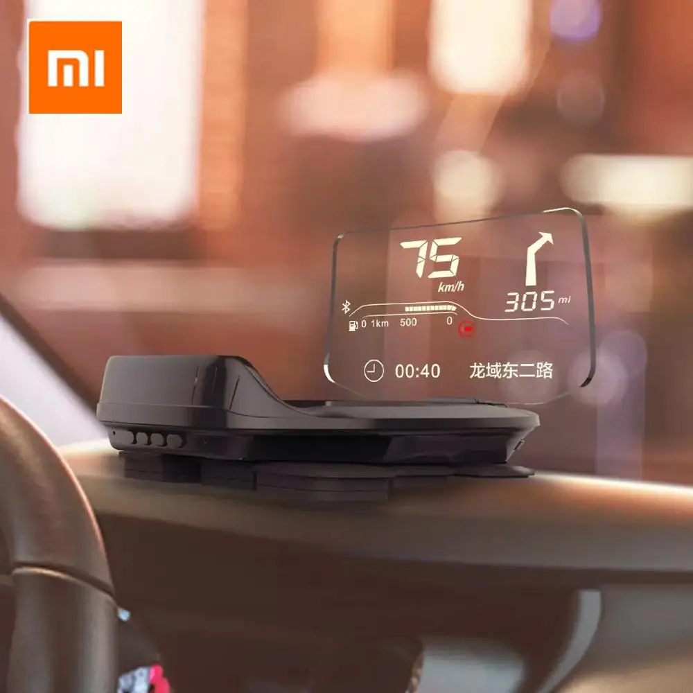  Original Xiaomi Mijia Carrobot Intelligence Car Hud Head Up Bluetooth Version Display OBD Driving D