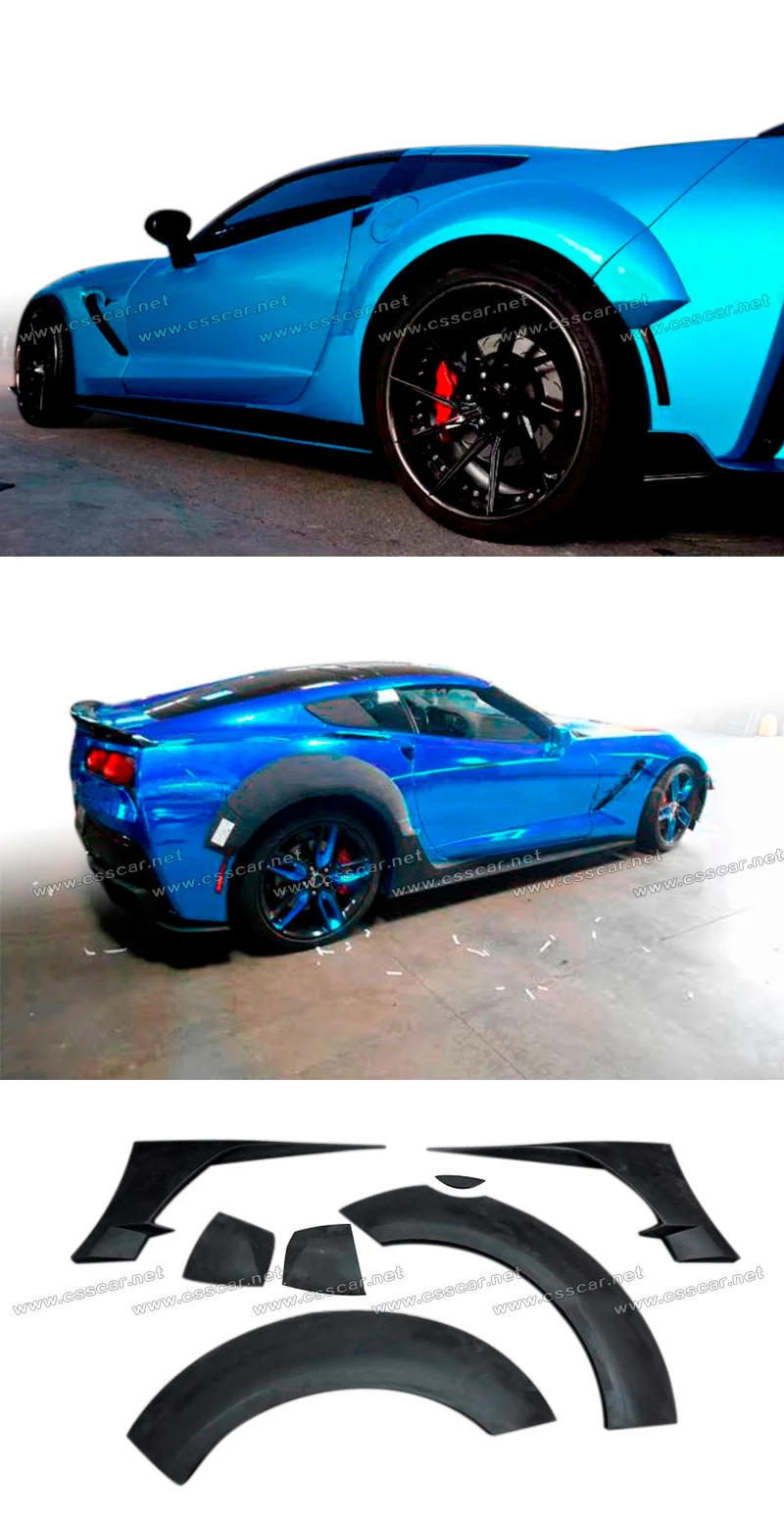 Авто модификация боковое крыло для Corvette C7 автомобильный комплект кузова боковое крыло авто аксессуары автомобильный Стайлинг