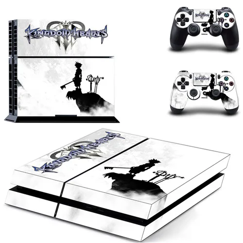 QPTM0138 Kingdom Hearts плёнка полностью покрывающая лицевые панели наклейка для PS4 Наклейка для консоли и контроллеров playstation 4 наклейка для PS4 виниловая наклейка - Цвет: QPTM0138