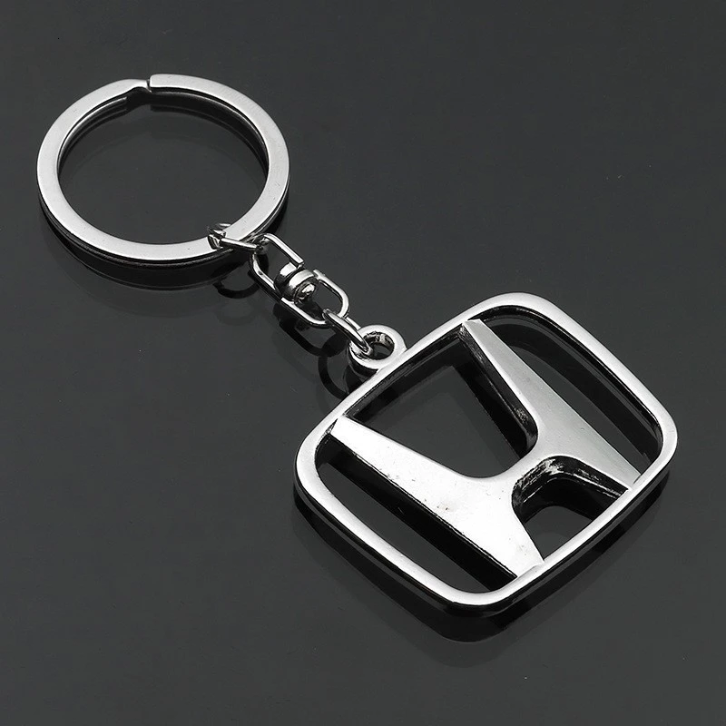 Персонализированные подарочные подвески различные брелки для ключей логотип автомобиля Honda металлический брелок для мужчин и женщин поясная подвеска авто аксессуары