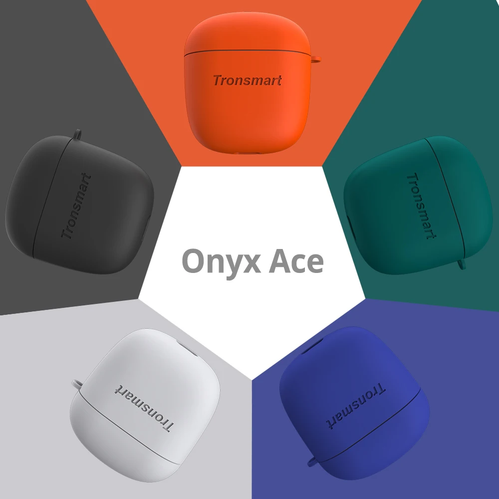 Наушники чехол только Tronsmart оникс Ace наушники Цвет: белый черный зеленый синий
