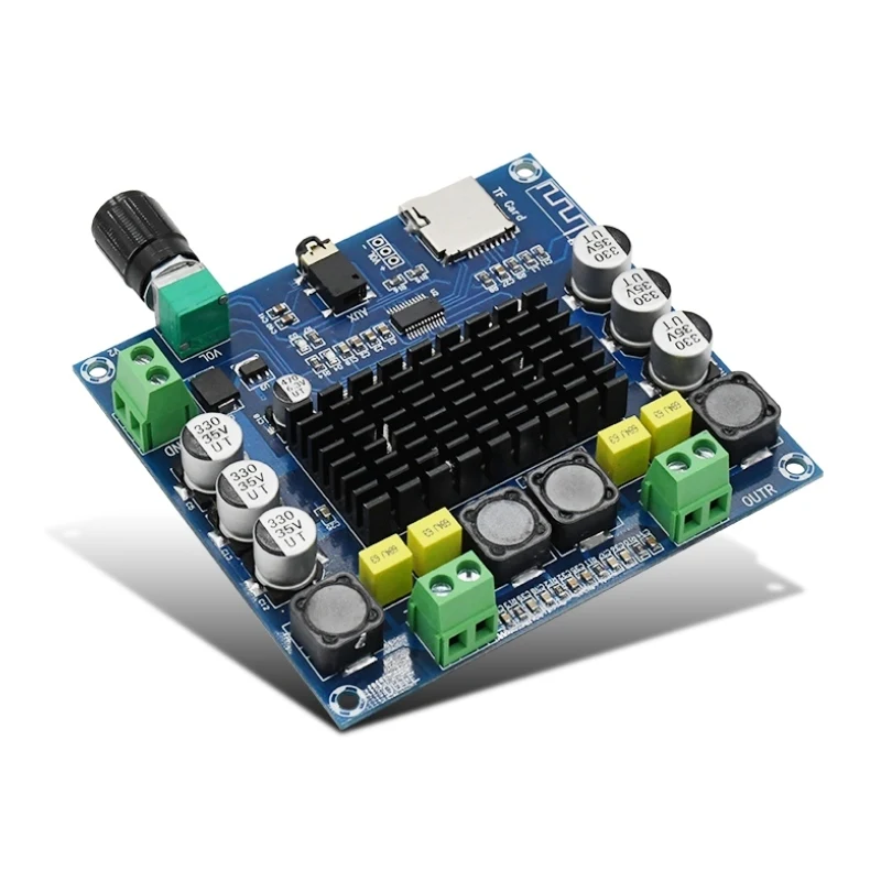 Bluetooth 4 1 TPA3116 50Wx2 цифровой усилитель мощности плата 2 0 стерео модуль поддержка