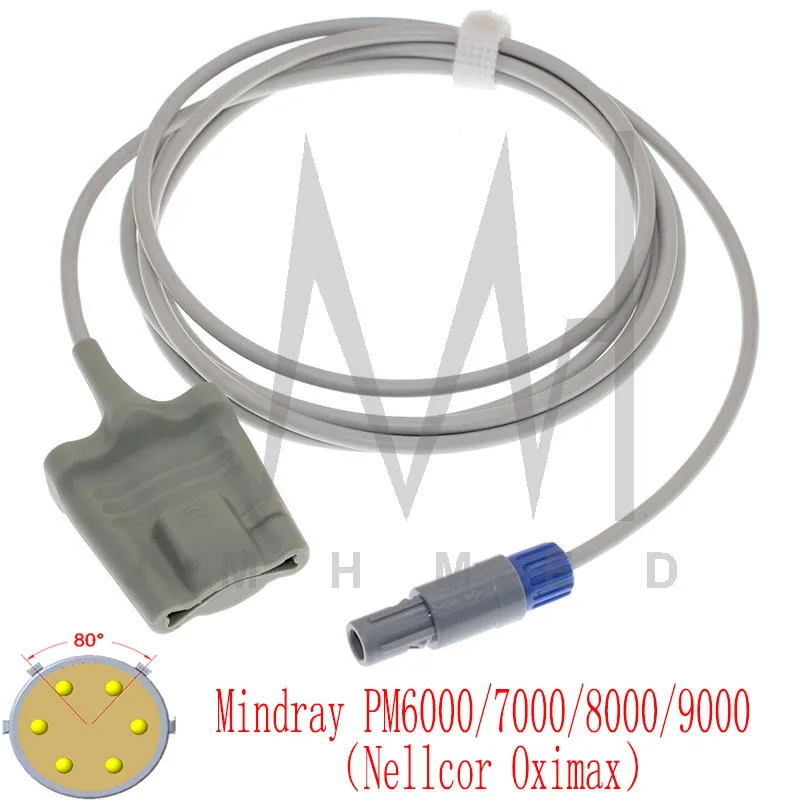 Nellcor Oximax зонд для насыщения крови кислородом Mindray PM6000/7000/8000/9000 6-контактный