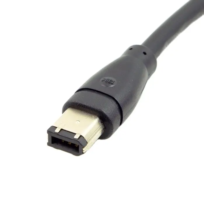 Firewire Preto para Beta Pinos Pinos 400 96 Cabo Ieee 1394b 18 m 6ft 180cm 3m 5m - Imagem 3