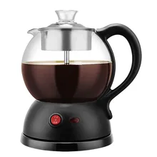 600W Button Type Tea Maker Black Tea Pu'er Steaming Machine Multi-function Steam Extraction Machine Gift Electric Appliance fully automatic tea making black steam electric kettle glass machine
