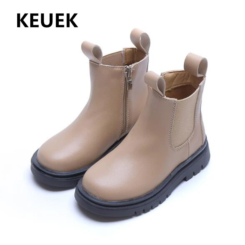 girls black school boots