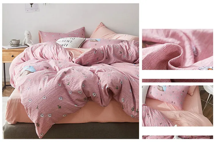Комплект постельного белья с рисунками животных из мультфильмов, домашний текстиль, пододеяльник, одеяло для детей