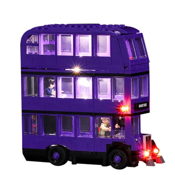 

Vonado 75957 Led Parts Battery Powered LED Light Building Block Accessory Kit for Knight Bus 75957 LED Included Only Gift
