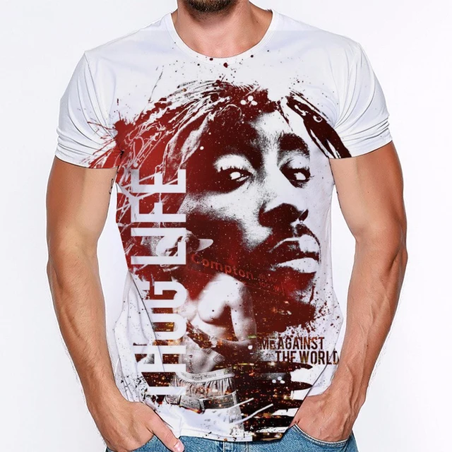 Top Rap Tupac Shakur 2pac T-Shirt Legendary Rapper 3d Printing Men'S And Women'S Fashion Casual Camisetas Hombre Oversized Top 0Tupac12
