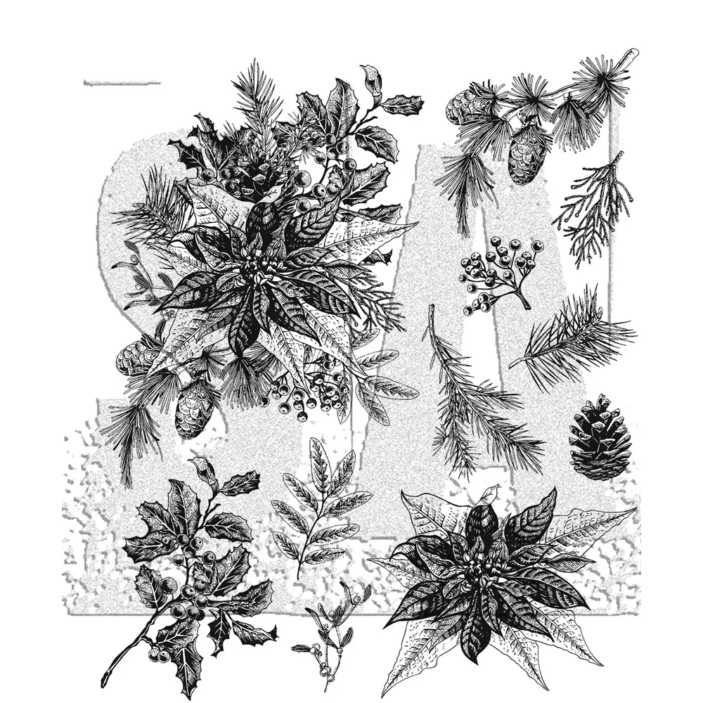 

flower Transparent Clear Stamp for DIY scrapbooking/Card Making C702