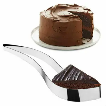 

Cake Slicer Stainless Steel Perfect Edible Kitchen Utensil Kitchen Gadgets Gadget Clip Curved Cutter Mold Cutting Cake Baki E4U7