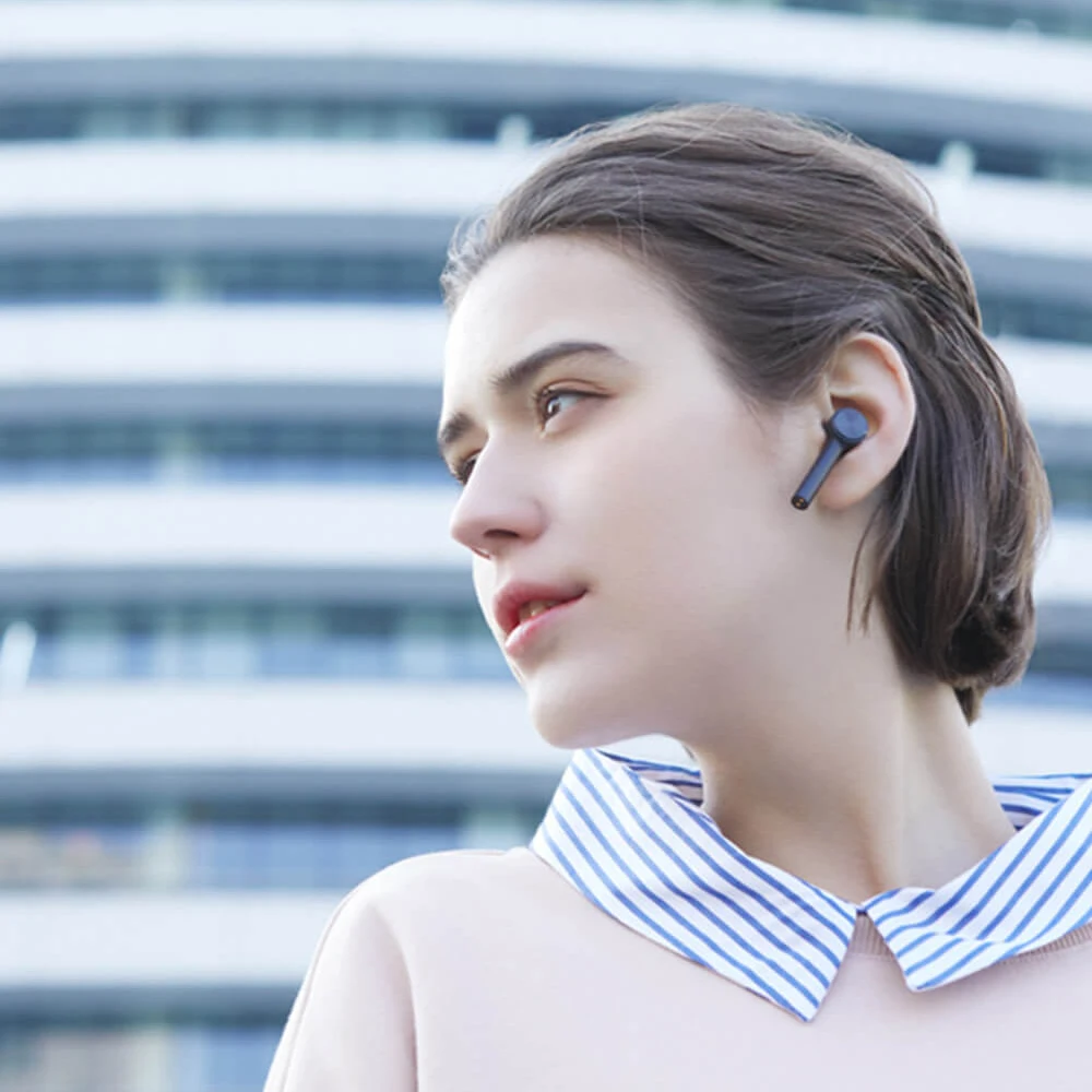 Xiao mi Airdots Pro mi Air TWS беспроводные наушники Bluetooth гарнитура ANC Noice переключатель шумоподавления Авто пауза кран управление