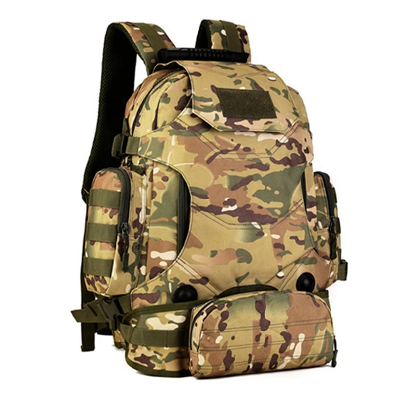 

Protector Plus for Protector Plus Outdoor Sports 1 Piece Camouflage Backpack Camping Bag Mountaineering Bag Men's Hiking Rucksac