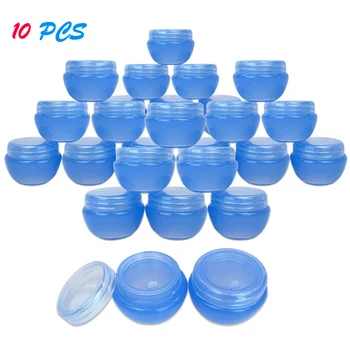 

10pcs 5g 10g 20g 30g Container Jars with Inner Liner for Scrubs Oils Salves Creams Lotions Makeup Cosmetics Nail Accessories