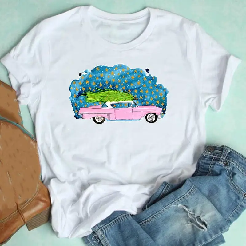 Southern Lady Christmas 2022 Women 2022 Trend Holiday Happy New Year Lady Fashion Merry Christmas Tshirt  Graphic Clothes Female Top Shirt T Tee T Shirt|T-Shirts| - Aliexpress