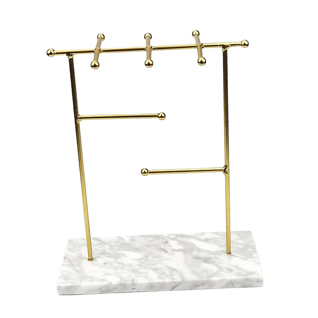 

Elegant Table Jewelry Necklace Earrings Watch Display Rack Holder Stand