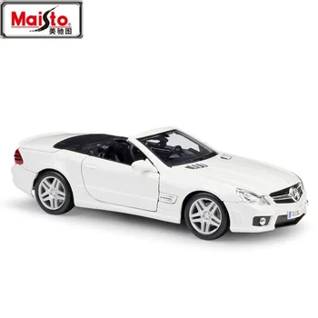 

MAISTO 1:18 MERED BNZ SL63 AMG, SL550,300S Diecasts Sports Car Convertible Car Simulation Alloy Car Model for Kids Toy and Gifts