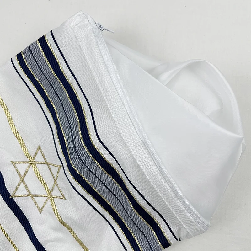 Jewish bag for Acrylic Tallit/Tallis (10.6 x 10 Inch) Star of David Tefillin