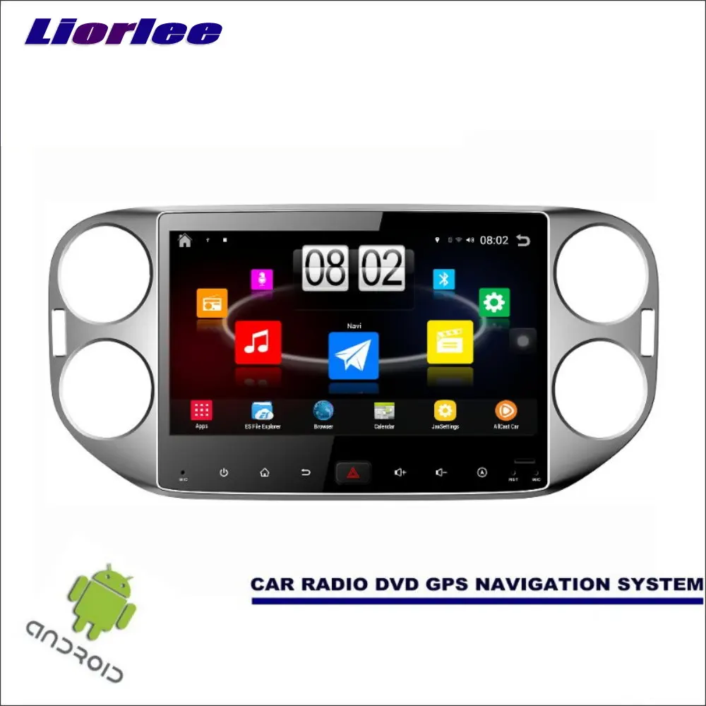 

Liorlee For Volkswagen VW Tiguan 2015 Car Android Multimedia Player Radio Audio GPS Navigation System HD Screen Display TV
