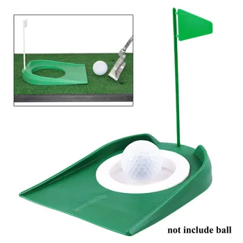

Putting Green Golf Rules Cup Hole With Flag Garden Outdoor Trainer Practice AIDS Home Training J V