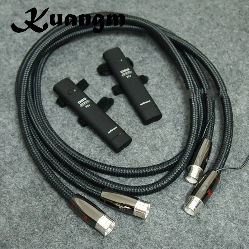 Аудиофил WEL HIFI XLR аудиокабель с 72V DBS|Компьютерные кабели и разъемы| |