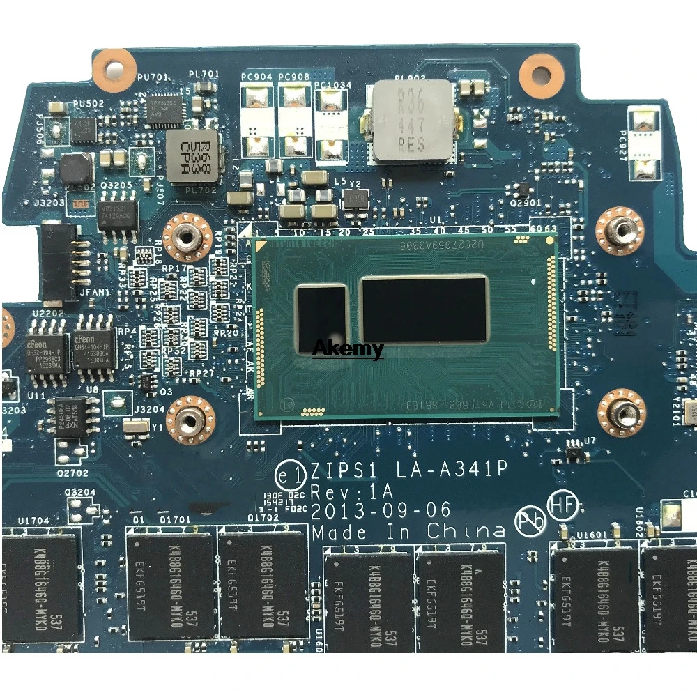 ZIPS1 LA-A341P материнская плата для ноутбука lenovo ThinkPad YOGA S1 оригинальная материнская плата 4G-RAM I3-4010U