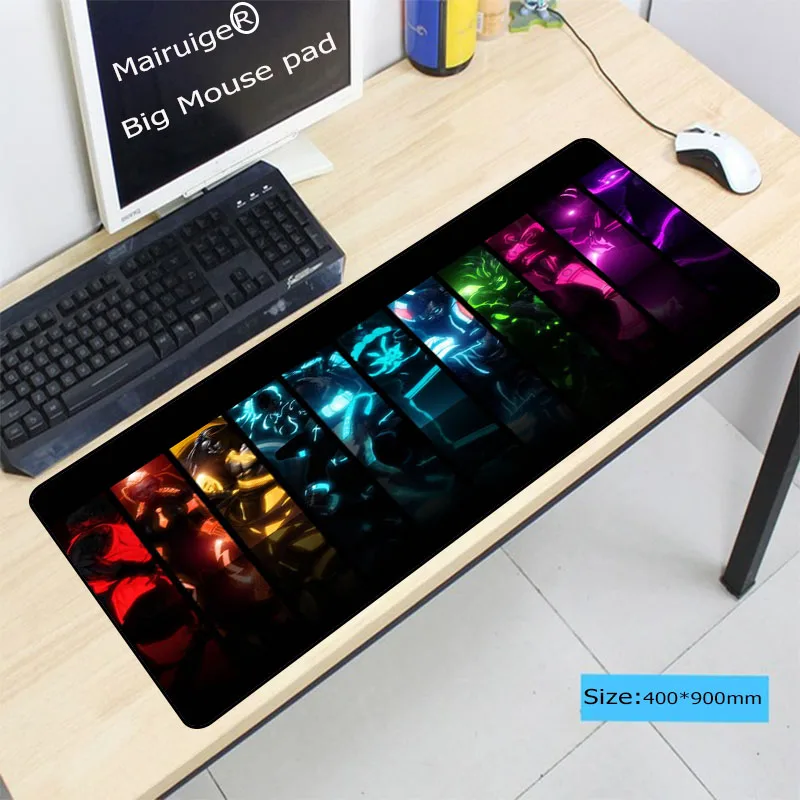  Large Lock Edge Rubber league of legends Custom Design Mouse Pads Computer Gaming Mousemats for LOL