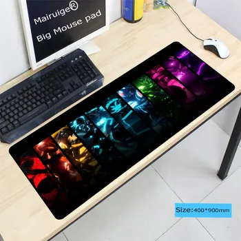 

Large Lock Edge Rubber league of legends Custom Design Mouse Pads Computer Gaming Mousemats for LOL surprise cs go DOTA