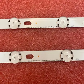 

New Kit 2 PCS 6LEDs 615mm LED backlight strip for LG 32inch TV 32LH60_HD SSC_32inch_HD