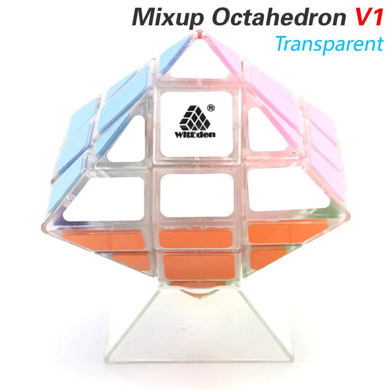 WitEden Mixup Octahedron Plus волшебный куб v1/v2/v3/v4 Icosahedron DuGuXun Neo скоростной куб головоломка антистресс игрушки для детей - Цвет: Octahedron v1 T