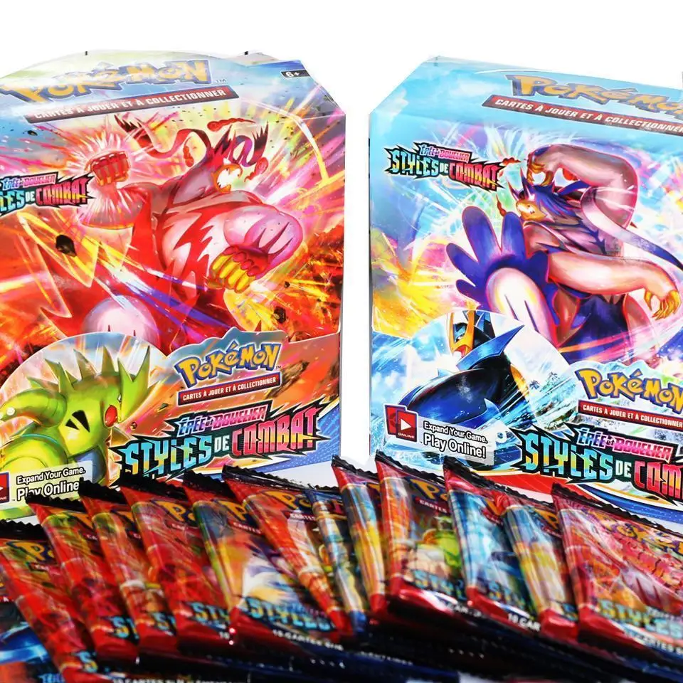 New 9pcs Takara Tomy Pokemon French Cards Table Card Game GX EX MEGA Trainer Energy Japanese Pokemon Cards Kids Birthday Gifts