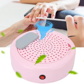 

40W Nail Dust Collector Strong Suction Mute Nail Art Vacuum Cleaner Manicure Tool 220V
