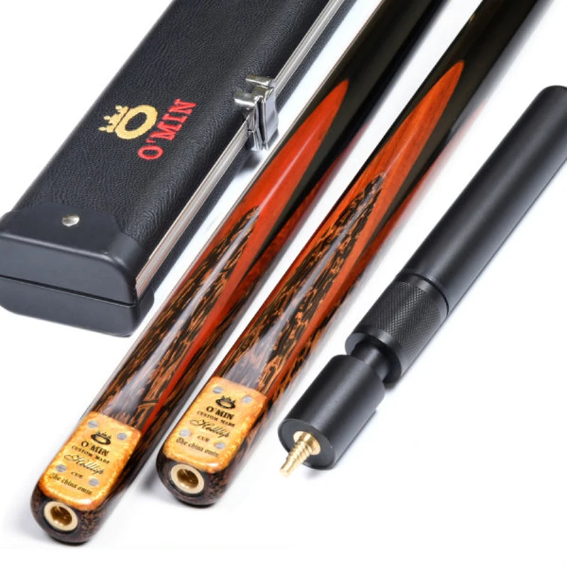 Omin Hell Lips Series Snooker Cue Stick 9.8mm Tip Ash Shaft Brass Jointed Inlay Butt Billiard Cue Taco De Billar Professional spot welder professional butt welding tongs pilers clamp for welding pen sheet stainless steel iron plate hardware repair diy