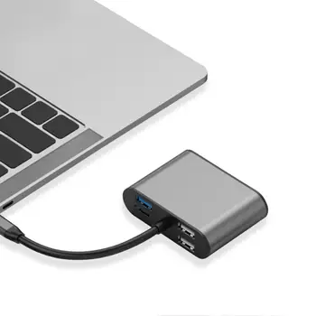 

8 in 1 USB C HDMI Type c to HDMI 4K Adapter VGA USB3.0 Audio video Converter PD 5Gbps Fast charger for pro Samsung s9 s10