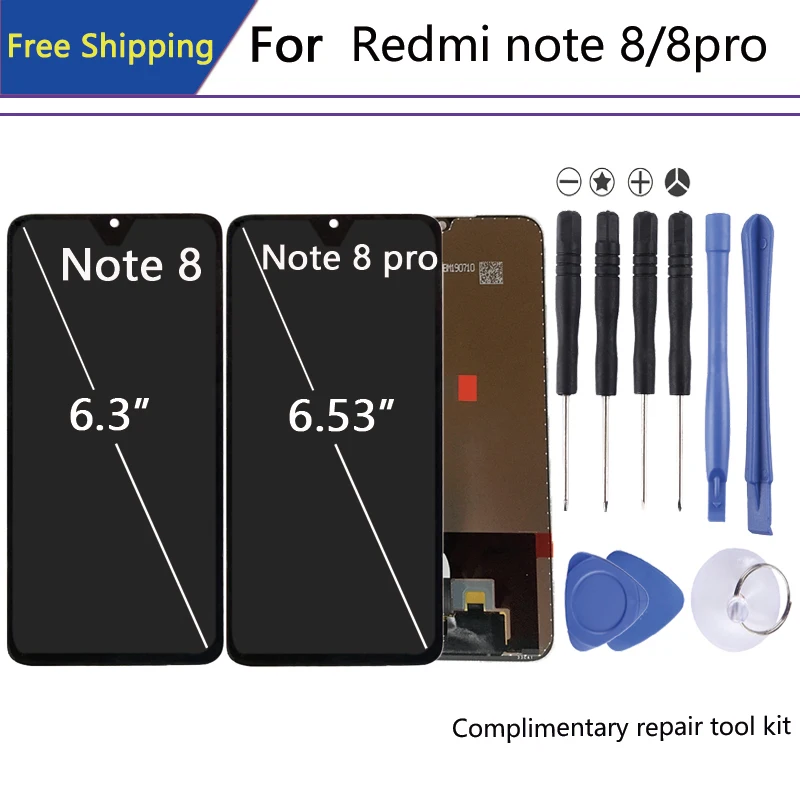 Оригинальное качество для xiaomi redmi note 8 дисплей в ЖК-модулях pantalla 8 pro celulares+ рамка экран дигитайзер Запчасти в сборе