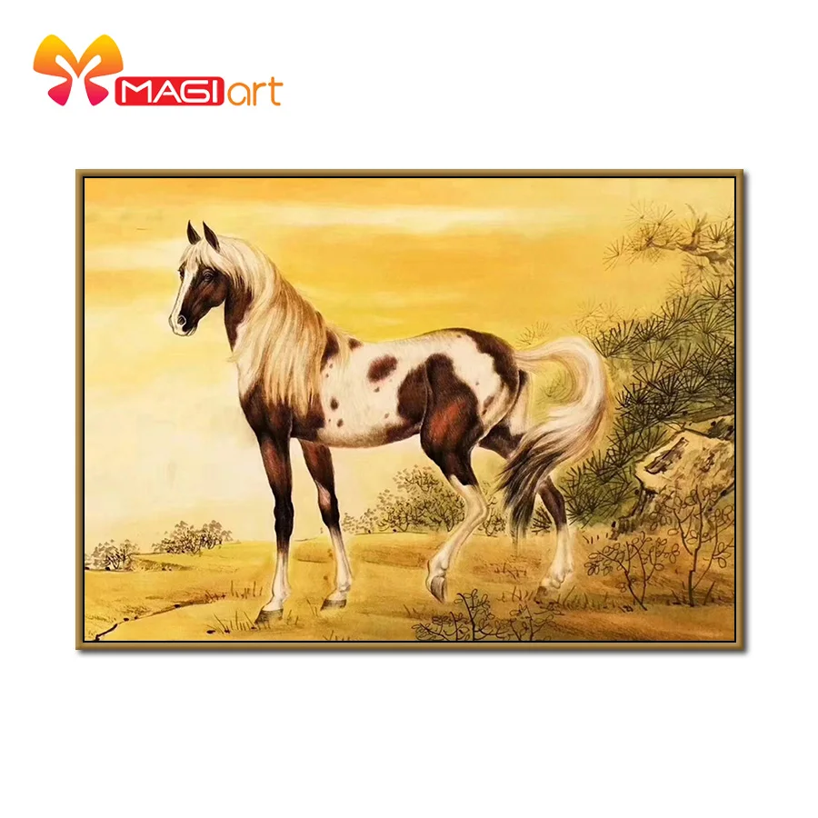 Rider Needlepoint Kit or Canvas Horse//Animal