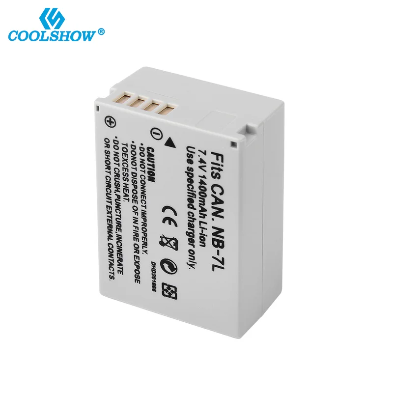 Batteria Nb 7L Nb-7L Nb7L Batteria 1400Mah Per Canon Powershot G10 G11 G12 Sx30Is 7L Batterie Per Fotocamere